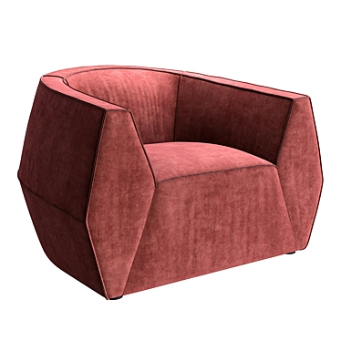 Eternal Expression: Ghidini1961 Infinito Armchair 3D model image 1 