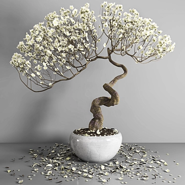 Decorative Bonsai: Indoor Plant 3D model image 1 