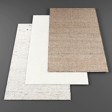 High Resolution Modern Rugs 3D model image 1 