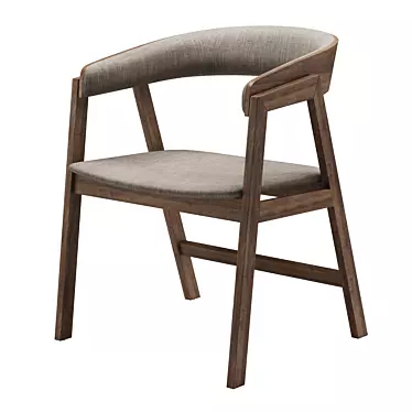 Sleek Austin Chair for Chic Interiors 3D model image 1 