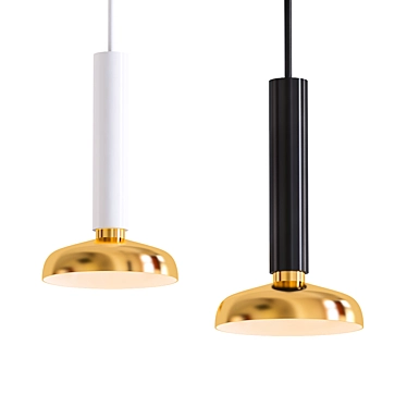 Minimalistic Luxury Pendant Light 3D model image 1 