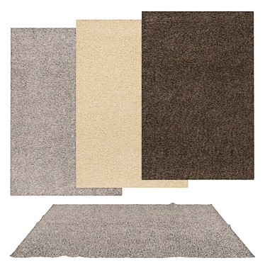 Versatile Rug Set for 3D Scenes 3D model image 1 