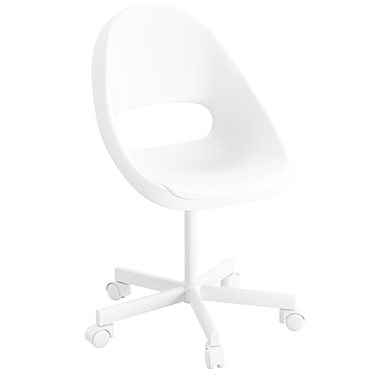 LOBERGET BLYSKÄR: Stylish Height-Adjustable Chair 3D model image 1 