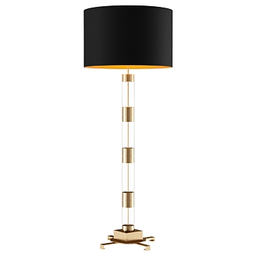 Elegant Cylinder Lamp for Reschio 3D model image 1 