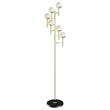 Cascade Tribute Floor Lamp 3D model image 1 