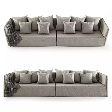 Modern Vray Sofa in 3Ds Max 3D model image 1 