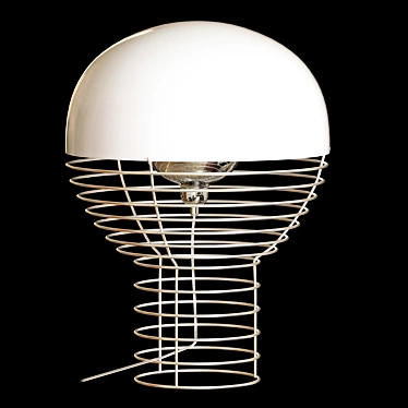 Panton wire table lamp