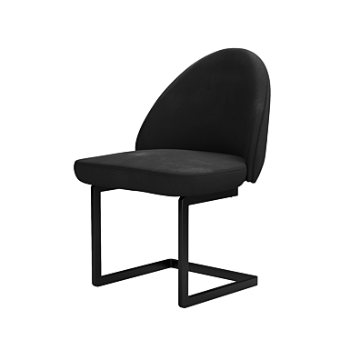 Elegant Noir Chair: Mugg Britain 3D model image 1 