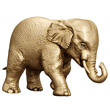 Elephant Sculpture 2013 - Unique Decor Piece 3D model image 1 