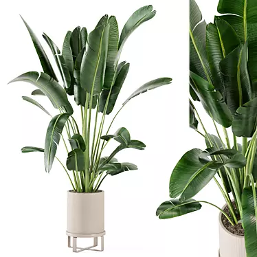 Greenery Galore: Ferm Living Bau Pot Large - Set 173 3D model image 1 