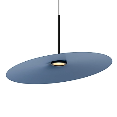 Elegant Acustica Pendant Light 3D model image 1 