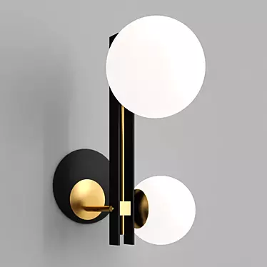 Elegant Classical BLASE Sconce 3D model image 1 