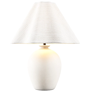 Curly Shade Lamp - Zara Home 3D model image 1 