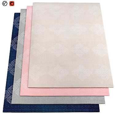 Title: Luxury Texture Carpets | 200x300cm 3D model image 1 