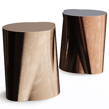 Minimalist Noor Coffee Table: Delcourt Design 3D model image 1 