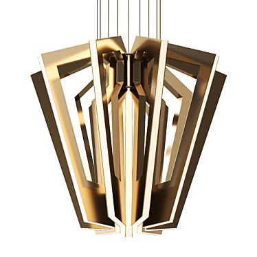 Title: Elegant Salla Pendant Lamp 3D model image 1 