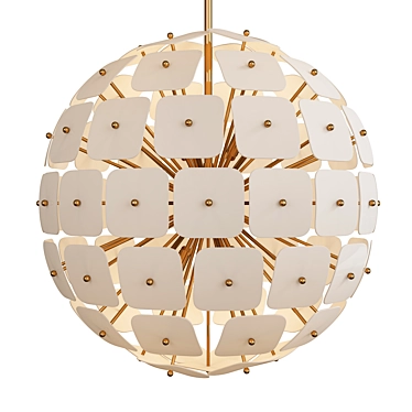 Enya 89035 Artistic Ceiling Chandelier 3D model image 1 