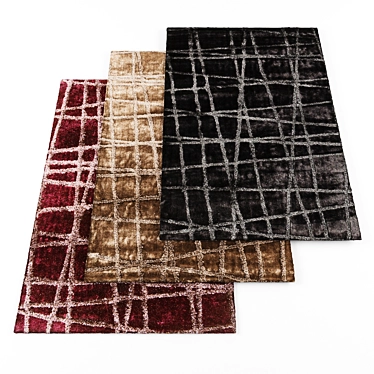  Modern High-Resolution Rugs Set 3D model image 1 