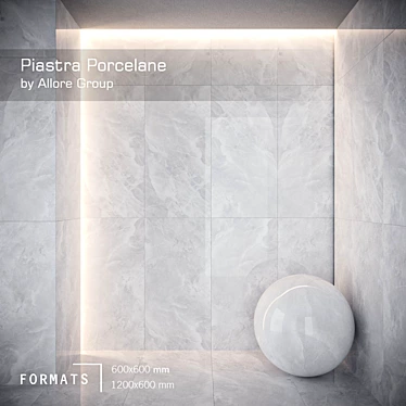 Piastra Pearl Glossy Floor Tile 3D model image 1 