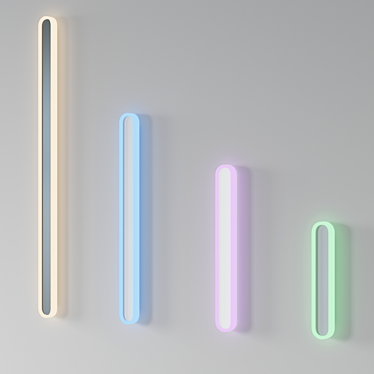 Nordic Line Wall Lamp 3D model image 1 