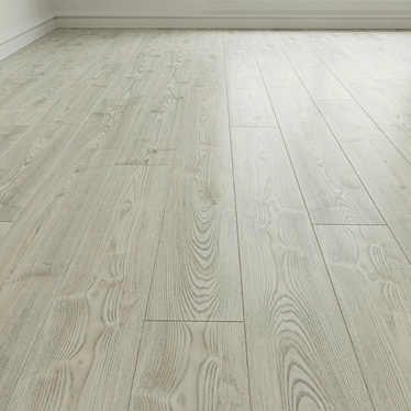 Luxury Oak Barrique Laminate 3D model image 1 