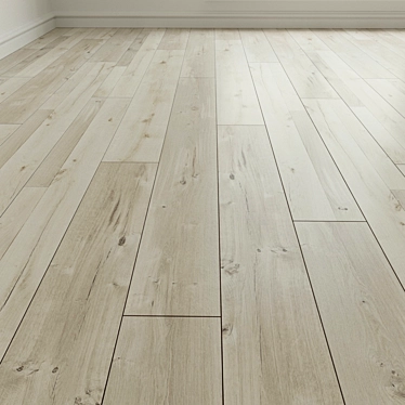 Urban Oak Laminate Flooring 3D model image 1 