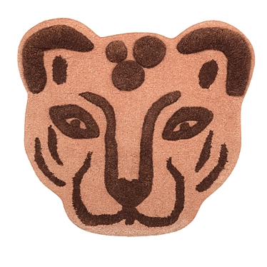 Tufted Rug Leopard Head Ferm Living