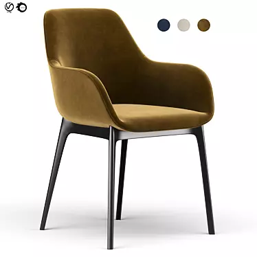 Clap Chair: Revolutionary Seating Solution 3D model image 1 