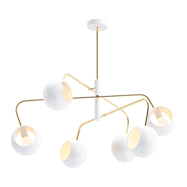 Luca Pendant Light - Loft Style 3D model image 1 