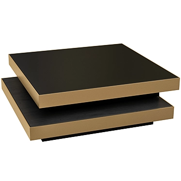 Modern Shelton Coffee Table with Chic Design 3D model image 1 