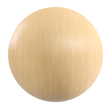 Beige Pine - PBR Wood Texture 3D model image 1 