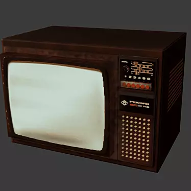 Retro TV Gaming Kit 3D model image 1 