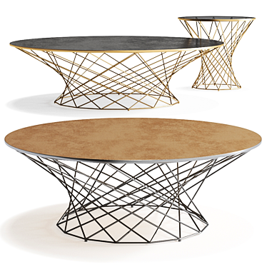 Sleek Oota Table: Innovative Design & Versatile Sizes 3D model image 1 