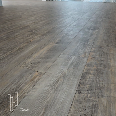 Oak Castle Premium Flooring 3D model image 1 