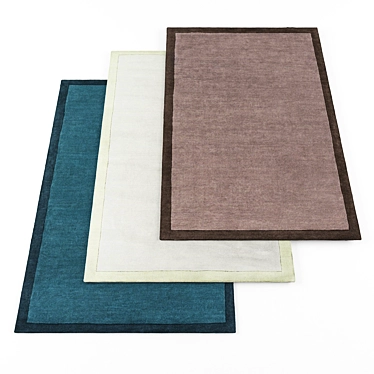 High-Resolution Rugs Set 3D model image 1 