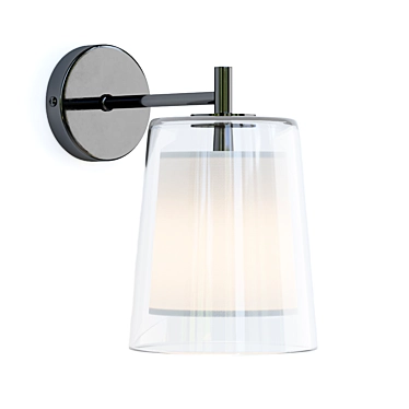 AM PM Duo Clear Wall Light 3D model image 1 