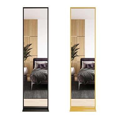 Floor mirror rectangular