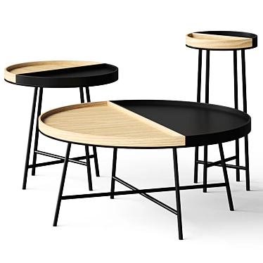 Walmart DecMode Contemporary Coffee Tables