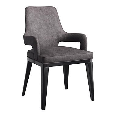 Modern Aspen Armchair 3D model image 1 