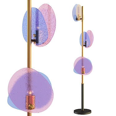 Handle Studio Alchemy Floor: Modern Floor Lamp 3D model image 1 