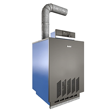 Efficient Gas Boiler Buderus G124 WS 3D model image 1 