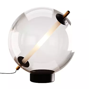 Minimalistic Table Lamp, Various Sizes 3D model image 1 