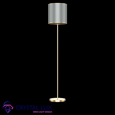 Sergio PT1 - Contemporary Crystal Lux Pendant 3D model image 1 