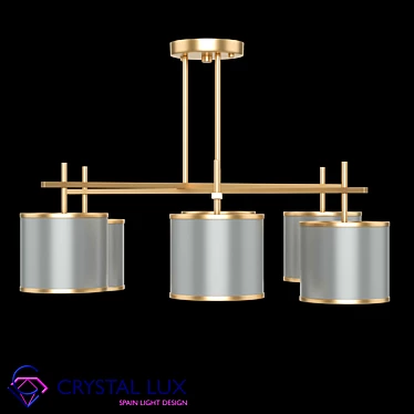 Crystal Lux Sergio PL6 Pendant 3D model image 1 