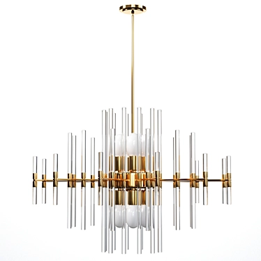 Elegant Crystal Chandelier Vol. 04 3D model image 1 