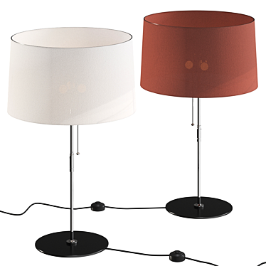 Sleek TLWS05 Table Lamp 3D model image 1 