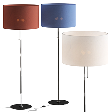 Modern STLWS Floor Lamp: Elegant and Functional 3D model image 1 