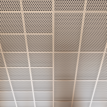 Perforated Metal Panels 3D model image 1 