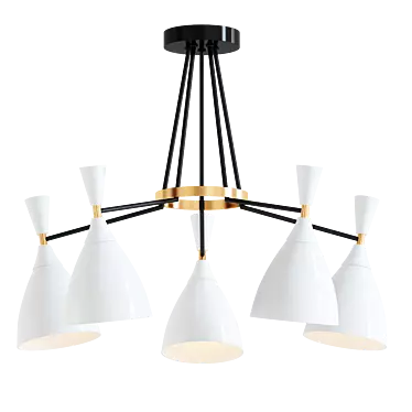 Lumion Oliver LED Ceiling Light 3D model image 1 