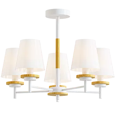 Elegant Ceiling Light - Lumion Betsy 3D model image 1 